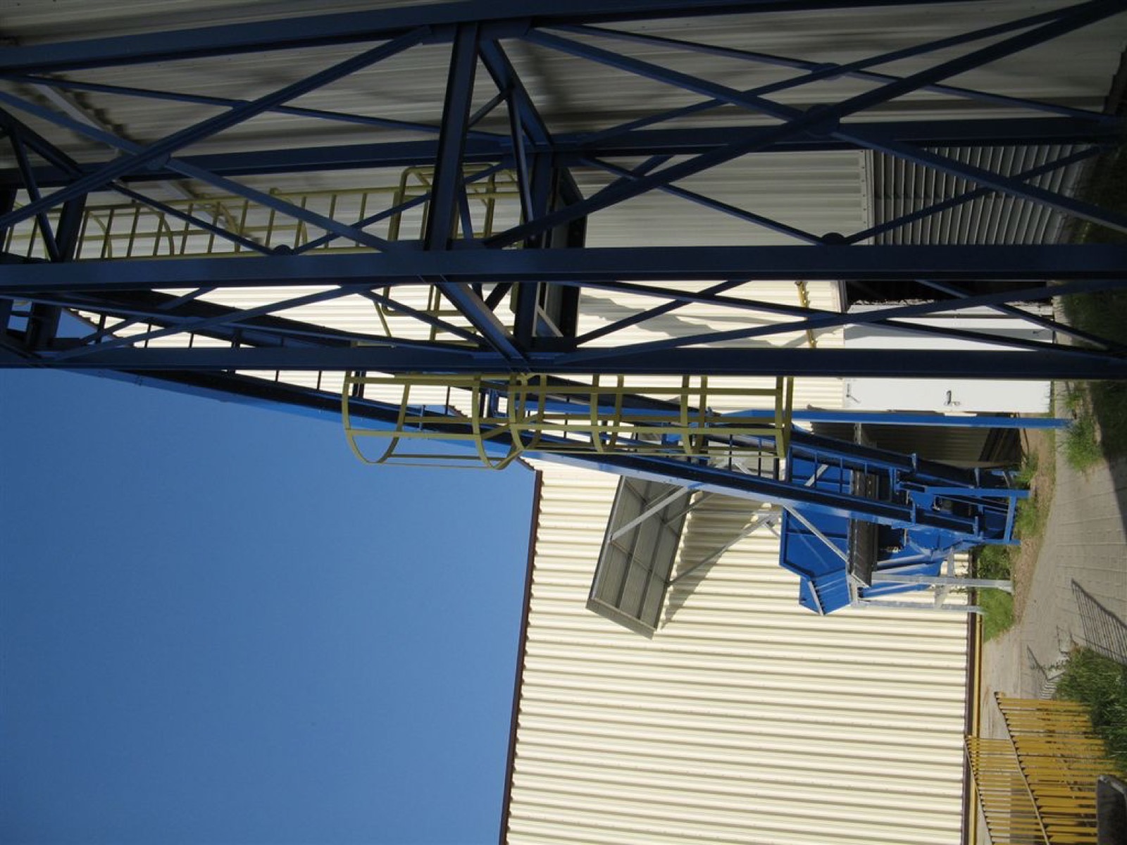 Hala magazynowa MZEC — instalacja technologiczna