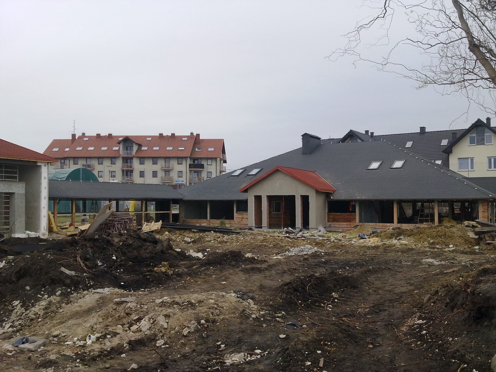 Przedszkole Wrocław — etap budowy