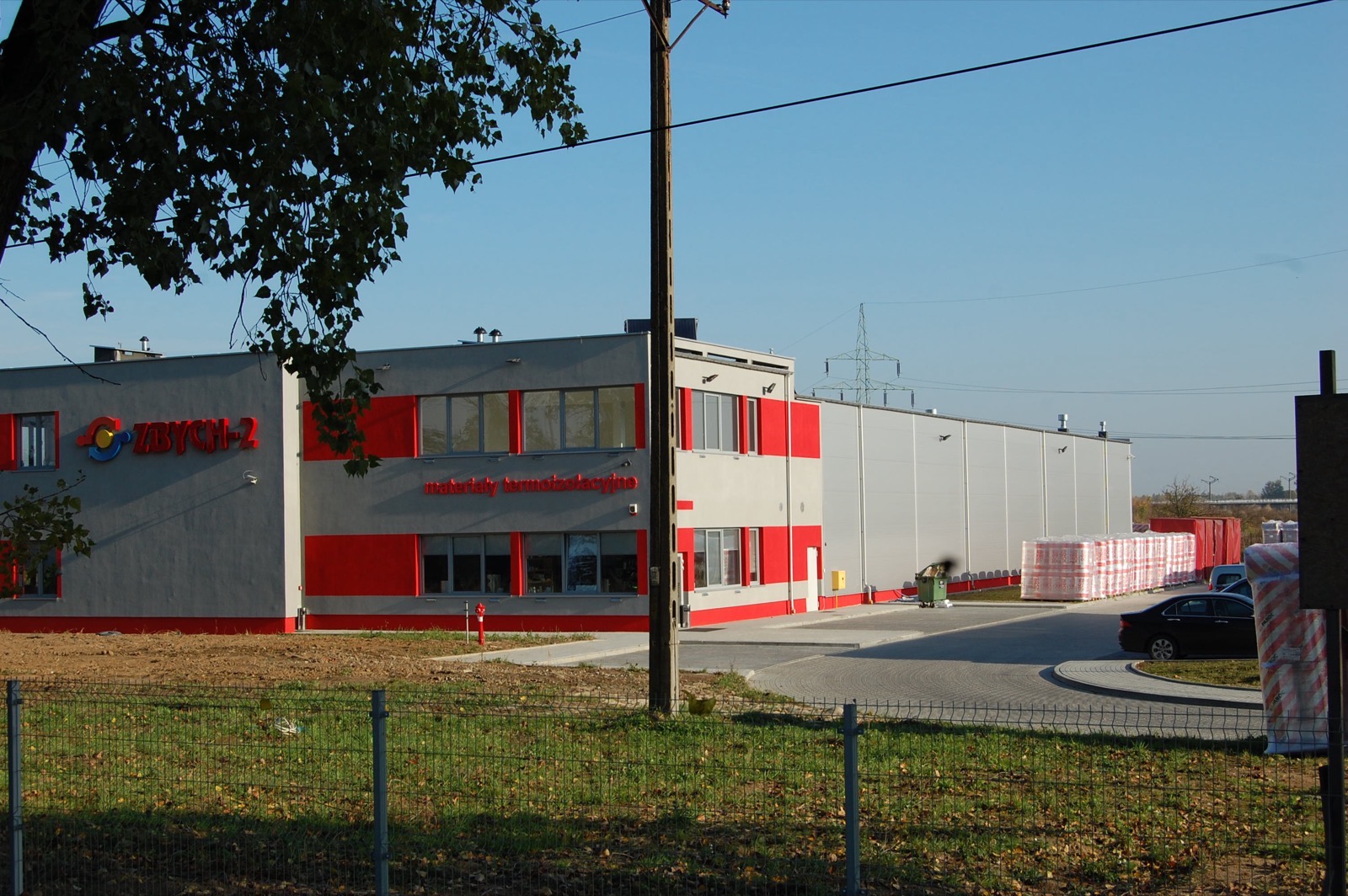 Hala magazynowa ZBYCH-2 — gotowy budynek